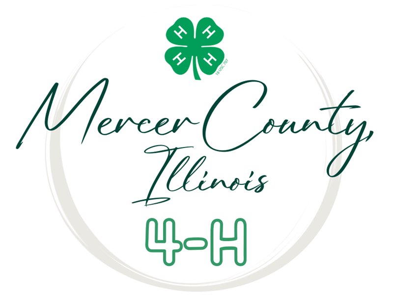 Logo for 2026 Mercer County 4-H Fair